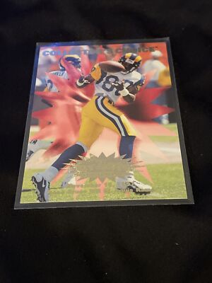 1997 Collector's Choice You Crash The Game Gold Isaac Bruce #C15 Rams