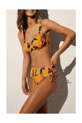 YSABEL MORA bikini donna ferretto coppa C senape fantasia 82673+82590