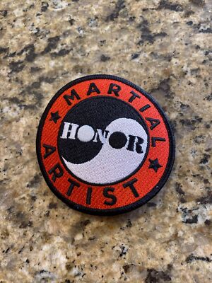 ***NEW U.S. Karate Honor Martial Artist Patch Yin Yang***