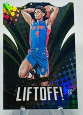 2023-24 Panini Revolution Lift Off Die-Cut Ausar Thompson Detroit Pistons Rc #10