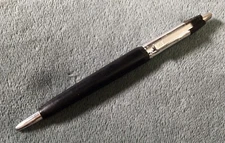 Rare Vintage Black & Chrome Parker Eversharp Ballpoint Pen, Made In USA