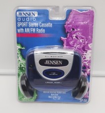 Jensen Audio Sport Stereo Cassette With Am/Fm Radio SP-50 All Weather