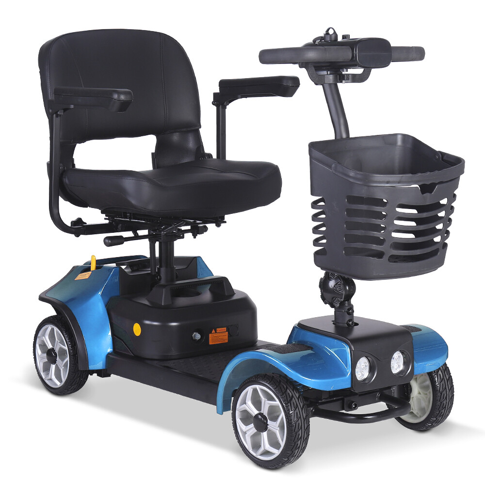 NUOVO MobilityPlus+ Conquest Monopattino Portatile Leggero 4mph Sospensione foto 2