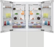 NIB Beko 60" NeoFrost Dual Cooling Panel R: Set of 2 Refrigerators BBBF3019IMWE