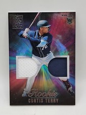 2022 Panini Capstone Baseball Curtis Terry Rookie Dual Patch #RDM-CT Twins
