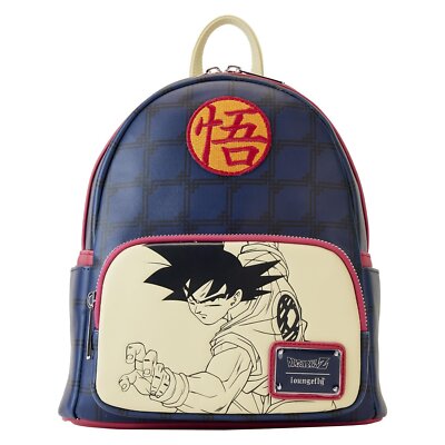 goku louis vuitton backpack Loungefly Dragon Ball Z Mini Backpack: Unleash Your Saiyan Style On-The-Go! the monogram embossed into the calfskin features a colorful gradient effect Spray ground goku backpack Sprayground