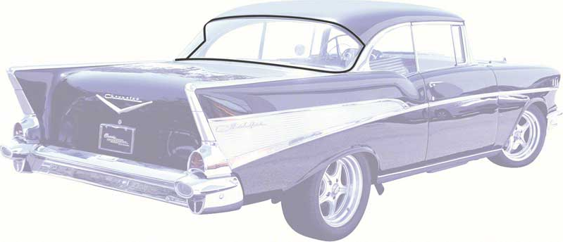 OER Rear View Mirror Bracket – Chrome, For 1955-1957 Chevy Bel Air/150/210 & Pontiac Chieftain/Bonneville