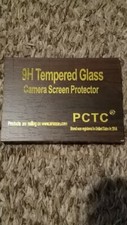 PCTC .03mm Optical 9H Tempered Glass Camera Screen Protector - Pack of 3