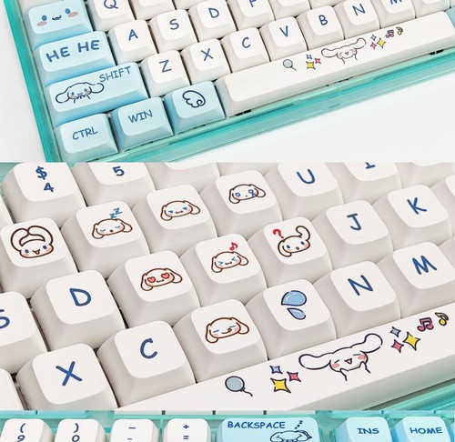 127Pcs/Set Blue Rabbit Full Size Key Caps PBT Keycaps Mechanical Keyboard XDA - Picture 5 of 13
