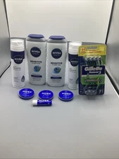 Nivea Men Sensitive Skin 9 Piece Lot-NEW!!!