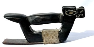 Antique Native American Hand Crafted Adze (Kwakiutl???) Woodcarving Axe