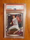 2021 TOPPS CHROME #159 SHOHEI OHTANI LOS ANGELES ANGELES MINT PSA 9