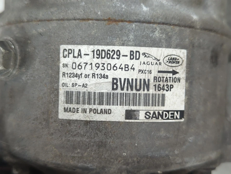 2014 Land Rover Range Rover Sport кондиционер компрессор переменного тока оригинальный RIFO4 - Изображение 2 из 4