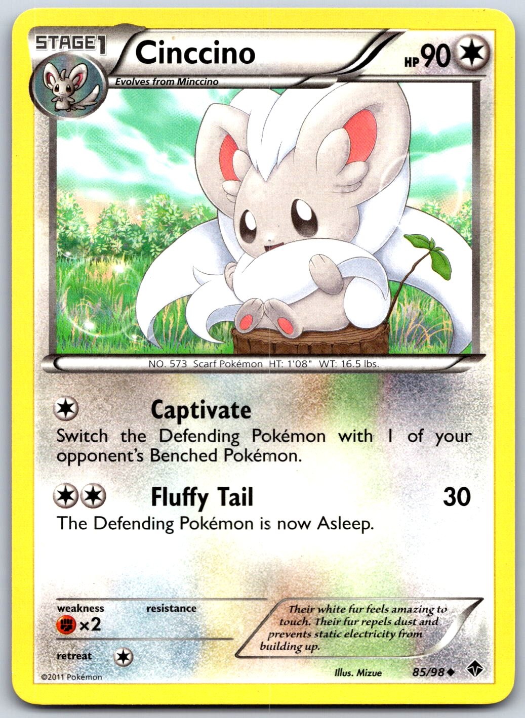 Cinccino 85/98 LP EPO Emerging Powers