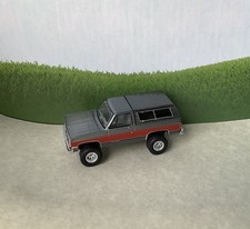 Greenlight 1990 CHEVROLET KS BLAZER Lifted    Gray / red REMOVABLE TOP  Chevy