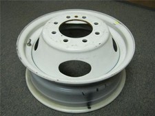 09-25 Ford E-350 E-450 Econoline Cube Van 16 8 Lug White Steel Dually Wheel