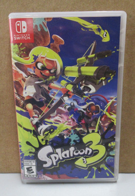 Splatoon 3 - Nintendo Switch Game with Case