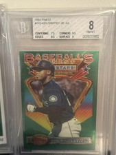 1993 Topps Finest Ken Griffey Jr. #110 BGS 8 Seattle Mariners All-Stars