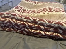 Ruffhewn Polyester Zippered Pillow Covers, sweater material lot of 4