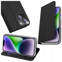 DUX Ducis Skin Pro HüLle FüR Iphone 15 Plus Mit Klappe, Schwarz