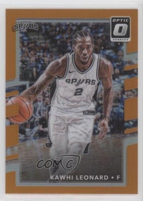 2017-18 Panini Donruss Optic Orange Prizm 110/199 Kawhi Leonard #134 0rf