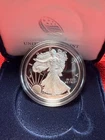 2018-W Proof American Silver Eagle 1oz .999 Silver OGP Box & COA US Mint