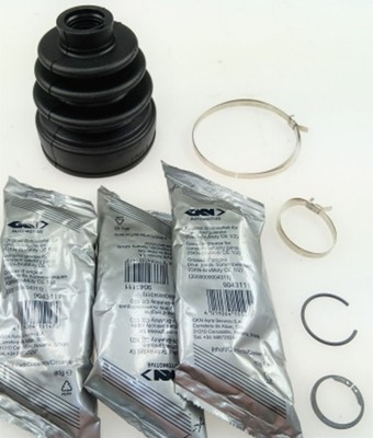 LÖBRO Faltenbalgsatz Antriebswelle GKNB11077 für NISSAN QASHQAI JJ10E 1 J10 NJ10