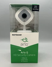 Netgear Arlo Q HD Indoor Security Camera (VMC3040) - Sealed