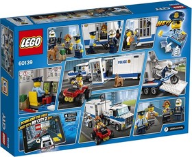 LEGO City Police Truck Command Center 60139 Building Toy