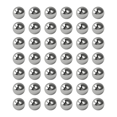 50 PCS 6 Mm/0.24'' Bearing Balls 304 Stainless Steel Solid Ball Bearing G100 Prec