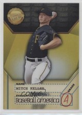 2017 Bowman's Best Gold Refractor /50 Mitch Keller #BADL-MK 0a1