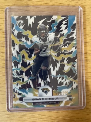 2026 Topps Resurgence Brian Thomas Jr Black & White Surge 168/399 - Card #45