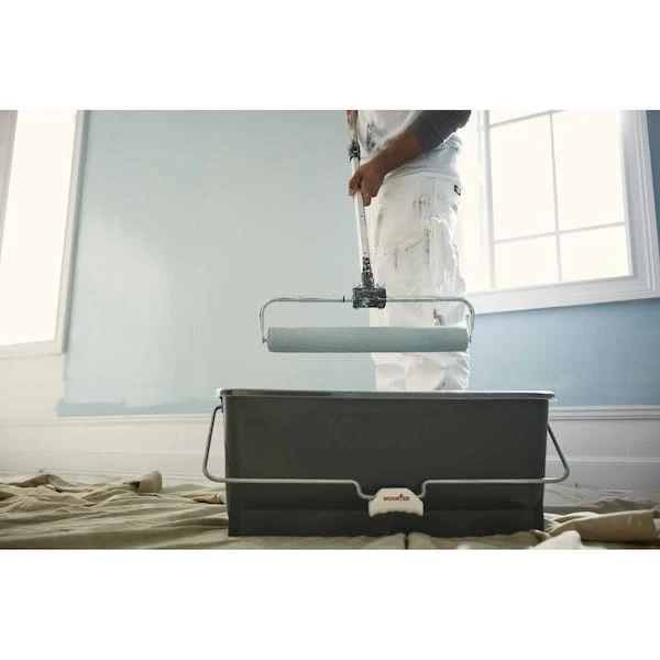 Capa de rolo de tinta Wooster R207-18 18", soneca de 1/4", mohair/poliéster - Imagem 2 de 2