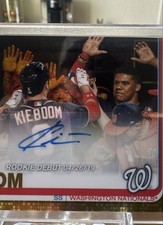 2019 Topps Chrome Update Series - Target Rookie Debut Refractor Autograph Auto