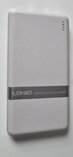 LDNIO Power Bank 10000mAh PQ2020 15W Fast Charge USB C White - Used