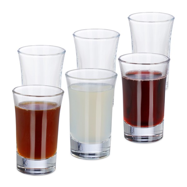 SchnapsgläSer ShotgläSer LiköRgläSer Pinnchen SpüLbar Transparent 4 Cl Stamperl-image