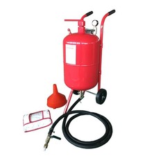 Portable Air Sandblaster Sand Blaster 10 Gallon Media Abrasive