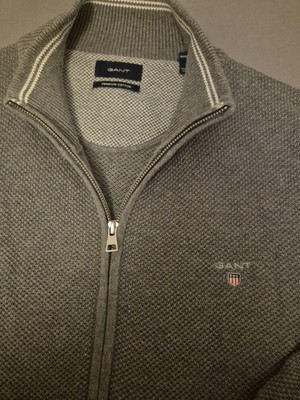 GANT Strickjacke Herren Gr. XL grau *super Zustand*