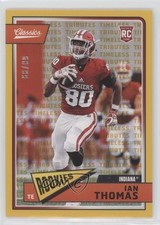 2018 Panini Classics Rookies Timeless Tributes Gold 68/99 Ian Thomas #291 2j2