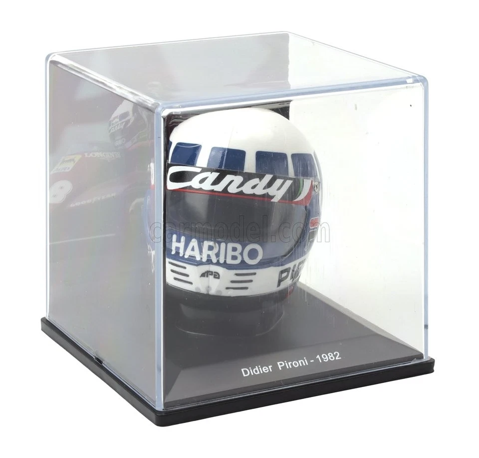 MODELLISMO AUTO STATICO HELMET F1 CASCO DIDIER PIRONI 126/C2 FERRARI 1982 1/5 - Immagine 2 di 3