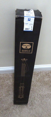 Sirui P-324 PX - Carbon Fiber Photo Camera / Video Monopod (w/ extendable feet)