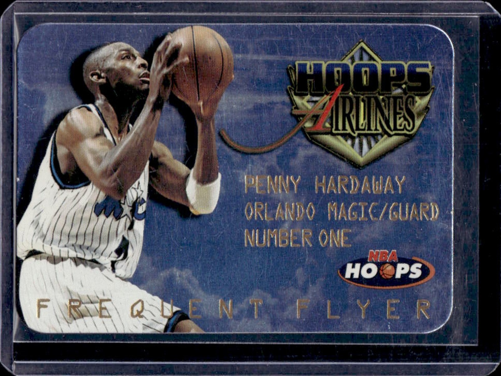 1997-98 Hoops Penny Hardaway Frequent Flyer Club #14 Magic