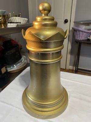 RARE Tommy Bahama Chess Piece Hidden Martini Shaker Drink Maker Bar Cart Decor