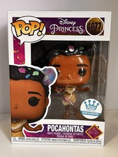 Funko Pop! Figura Vinilo Disney Pocahontas #1077 Funko Exclusiva Princesa Disney
