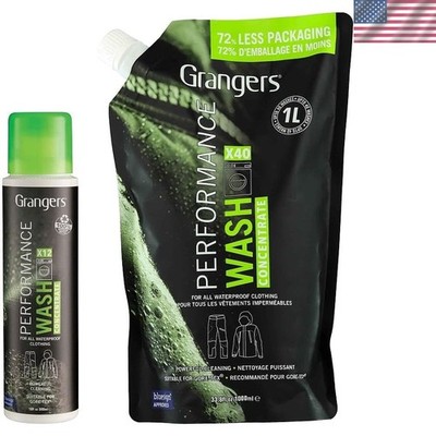Grangers Performance Wash for Breathable Fabrics - 10 fl oz, Eco-Friendly Clean