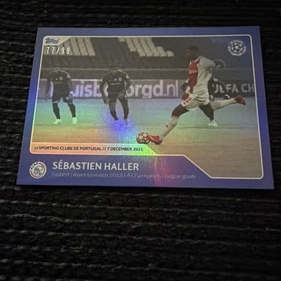 Topps Champions League 30 Seasons #74 Sebastien Haller AFC Ajax - Parallel /99