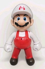 World Of Nintendo Figures Fire Mario, Wario, Yoshi , Super Mario Bros Video Game