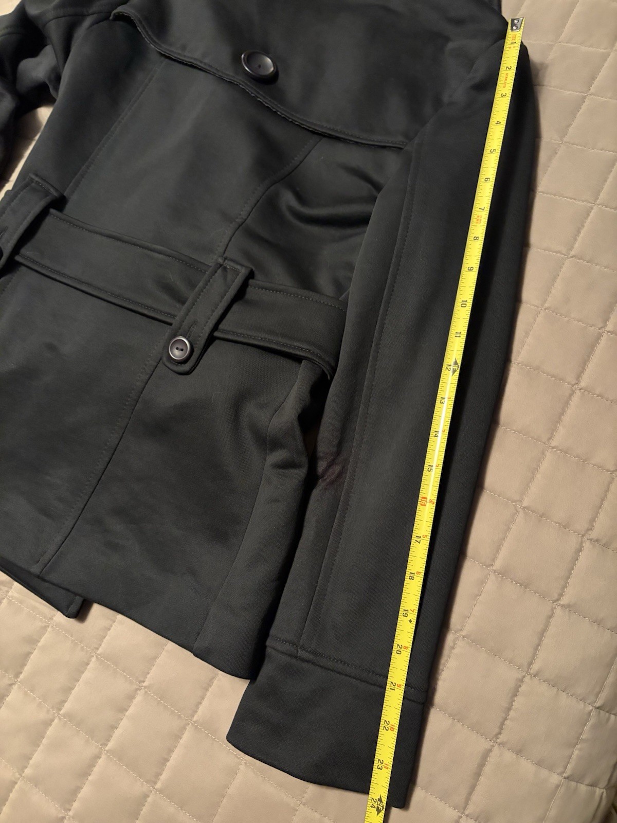 Beulah Fall/Winter Doublebreasted Jacket Black La… - image 7