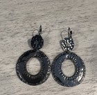 Silver Toned Drop Earrings — photo 1