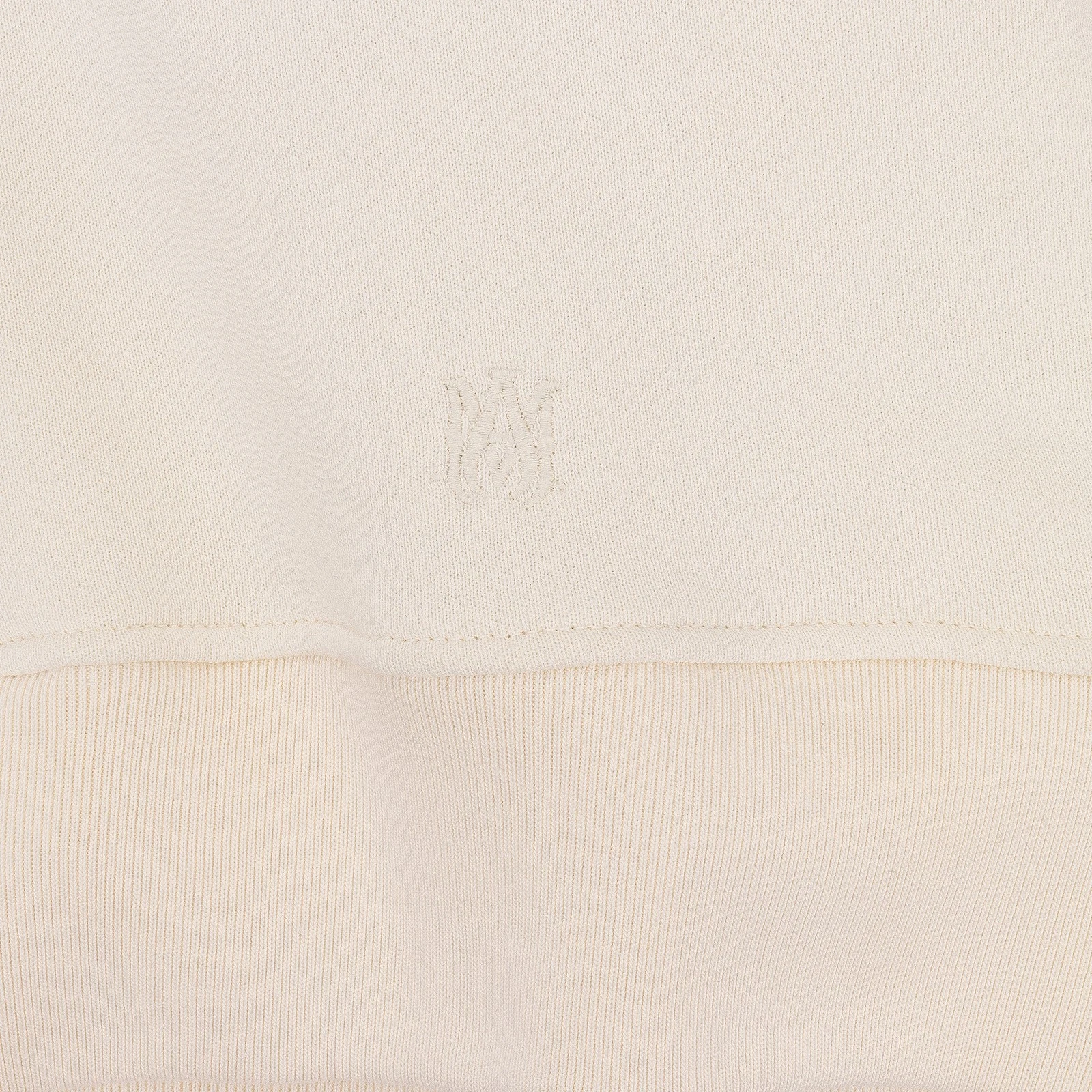 FELPA CON CAPPUCCIO AMIRI ALABASTER HYBRID NUOVA CON ETICHETTE TAGLIA S $1390